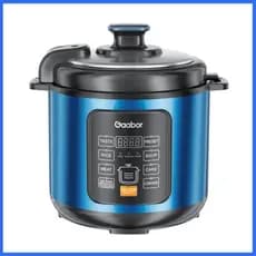 Panela Pressão Elétrica Gaabor 6L | Inox | 1000W | 8 Funções | Multifuncional | Digital