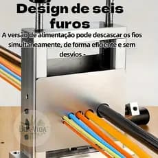 Alicate de decapagem manual doméstico de 1-17 mm com 6 furos funcionando simultaneamente