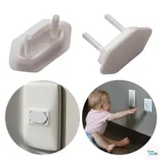 Kit 24 Protetor de Tomada Bebê ABNT 2 e 3 Pinos – Tampa Anti-Choque