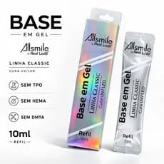 Refil Base em Gel 10ml AllSmile Sem TPO e HEMA - Real Love