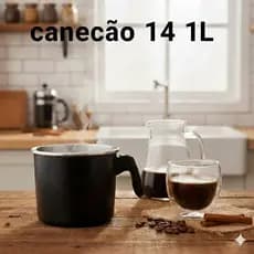 Canecão, Fervedor Reforçado Craqueado C. Baquelite Nº14 ( 1l  )