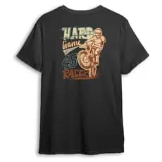 Camiseta T-shirt Blusa Masculina Verão Estampada Hard Game Tamanho PP ao G3.