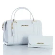 Kit Bolsa Baú com Carteira Feminina Elegante de Mão e Alça Transversal Promoção