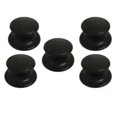 Pomel Puxador Pegador 5 Peças P/tampa De Panela E Frigideira