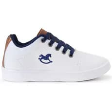 Tênis Infantil Menino Branco Casual Super Macio e Leve