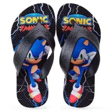 Chinelo Infantil Sonic Casual Super Leve e Macio Lançamento