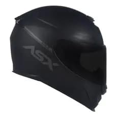Capacete Para Moto Integral Asx Eagle Solid Viseira Cristal