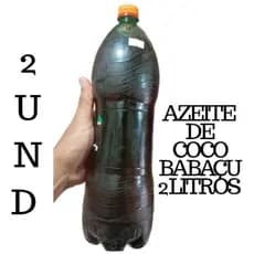 Kit Azeite de Coco Babaçu – 2 Garrafas de 2 Litros