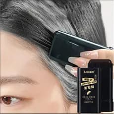 Bastão De Cabelo À Prova D'água E De Suor , Sem Manchas Desbotamento , Cobre Cabelos Grisalhos , Pente Dentado Natural ,