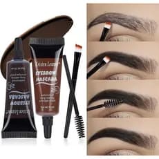 Profissional Sobrancelha Realçadores Creme Feminino Natural Líquido Tingimento Conjunto Pigmentos De Tatuagem Duradouro