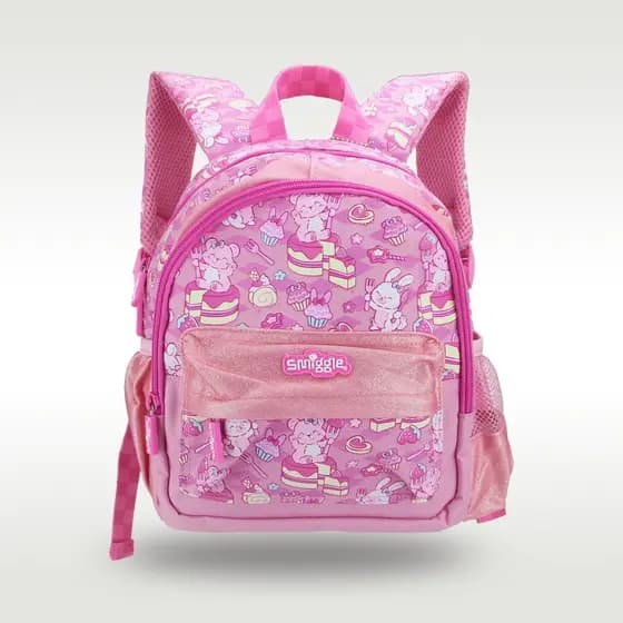 Mochila Escolar Infantil Meninas Bebê Rosa Sorvete Coelho Jardim De Infância Sacos Infantis