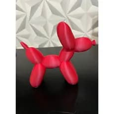 Cachorro em balão 3D