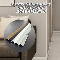 Cantoneira em L de Alumínio para Acabamento – Branca, Preta, Bronze, Cinza e Polida