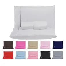 Kit Jogo de Cama Box 400 Fios Box com Ponto Palito Toque Aveludado 3 Peças Hotel Pousada