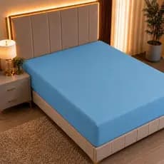 Lençol 300 Fios 100% Algodão com Elástico Roupa Cama Box Extra Macio Solteiro Casal Queen King Berço
