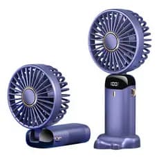 Mini Ventilador Portátil de Mão Recarregável USB Para Maquiagem Viagem Escritório Desktop Trabalho