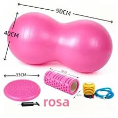 Almofada Disco Equilíbrio 33cm Inflável 200kg Exercícios Fitness