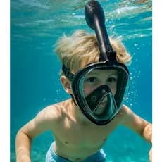 Máscara Snorkel Full Face Profissional com Câmera – Visão Panorâmica e Mergulho Seguro
