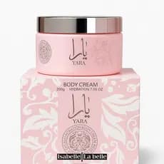 Pasta Isabelle La Belle Yara Creme Hidratante Corporal, 200g, Fragrância Floral-Frutada