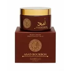 Pasta Hidratante Asad Bourbon Isabelle La Belle – 200g Baunilha, Âmbar E Pimenta Rosa
