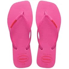 Chinelo Havaianas Slim Square Popup Rosa Pink