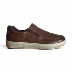 Sapatênis Slip On Whisky/ Chumbo Ferricelli Rvr58500m  (Numeração 45 Ao 47)