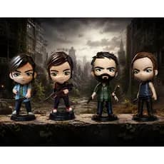 Boneco Figure Ellie Joel Abby The Last of Us 2 Game Colecionável 12cm