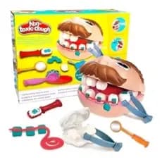 Play Doh Brinquedo Conjunto De Dentista Infantil Com Massinha Original Promoção