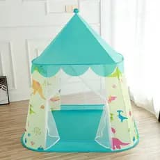 Tenda infantil barraca casa rosa e azul  barraquinha cabaninha casa dinossauro