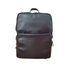 Mochila em Couro Legítimo para notebook 15,6, executiva, faculdade, trabalho ou escola.