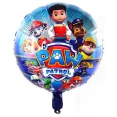 Kit 10 Balão Metalizado Patrulha Canina 45*45cm Envio Imediato