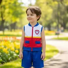 Fantasia Conjunto Infantil Ryder Patrulha Canina Presente Ideal