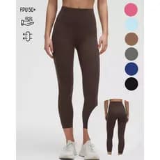 Calça Legging Feminina Poliamida  Cintura Alta Zero Transparência