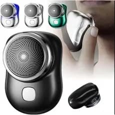 Mini Barbeador EléTrico PortáTil À Prova D'áGua TIPO-C Aparador De Barba De Bolso Promoção Dupla Finalidade   Tipo Bolso