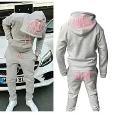 Conjunto Moletom e calça Streetwear SYNA europeu unissex