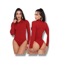 Body Gola Manga Longa Confortável