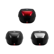Bauleto Traseiro Para Moto Plástico Superior 28 Litros Pro Tork Smart Box Universal com Base