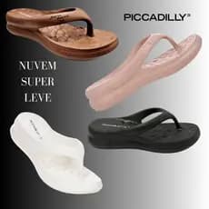 Chinelo Feminino Piccadilly MarshMallow Nuvem Super Leve Dedo