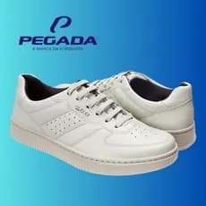 Sapatênis Pegada PGD Microfibra Calce Fácil Cadarço Elástico Confortável Original