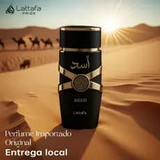 Perfume Lattafa Asad Original Eau de Parfum Masculino importado de Dubai - 100ml