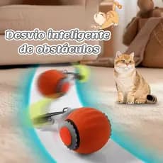Bola de rolamento automática, brinquedo interativo para gatos, Bola de brinquedo recarregável