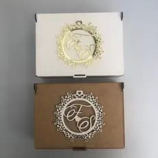 Caixas Personalizadas para Padrinhos e Lembrancinhas 20X13 CM - Elegância em MDF
