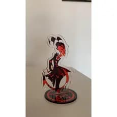 Personagens de Helluva Boss em Acrílico Sublimado 10 cm