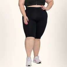 Bermuda Plus Size K2b Original Feminina Academia Cós Alto