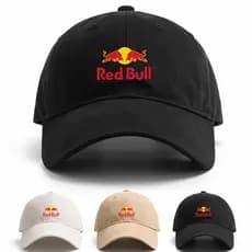 Boné Beisebol Red Bull Corrida Equipe F1 Esportivo Radical Automotivo Qualidade Masculino Feminino Ajustável