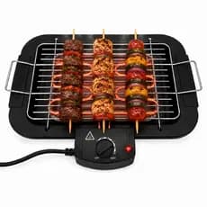 Churrasqueira Para Churrasco Elétrica Portátil Sem Fumaça Ideal para Apartamento 110V/220V