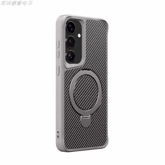 Capa Premium Fibra de Carbono Magsafe Anti impacto Samsung S25edge S25ultra S25/S24 S24ULTRA S24FE S23ULTRA