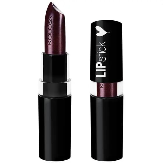 Koloss Batom Lipstick 170- Sugar Beet  - Cintilante Hidratante Longa Duração Alta Pigmentação