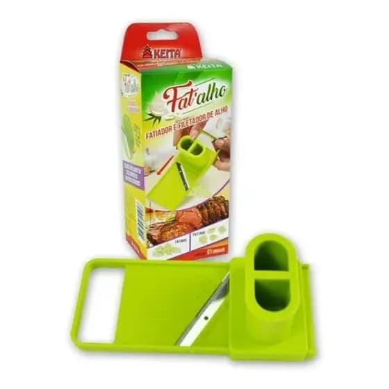 Fatiador De Alho Filetador P/ Saladas Churrasco Cozinha