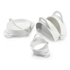 Formas Para Pastel E Salgado Kit Com 3 Tamanhos